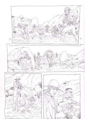 Jacen Burrows – 303 issue 5p11 – Garth Ennis | Berserker Art