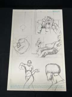 Comic Art Sketch Production Page | misc / divers