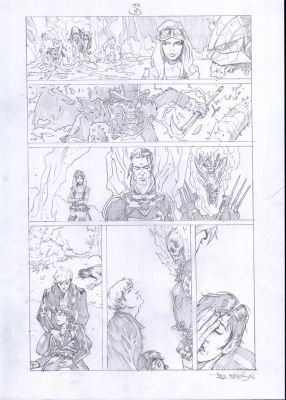 Paul Davidson – Ghost Rider – Spirits of Violence 5p18 | Berserker Art