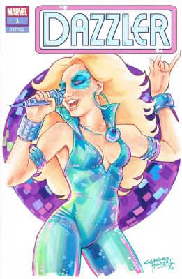 Charles Holbert, Jr | Dazzler Sketch Cover X-Men Marvel | TDArt