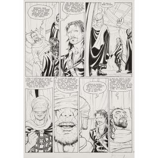 Jérémy PÉTIQUEUX (né en 1984) "Barracuda" - "Cicatrices" Planche originale de la série "Barracuda", album "Cicatrices" | Tajan