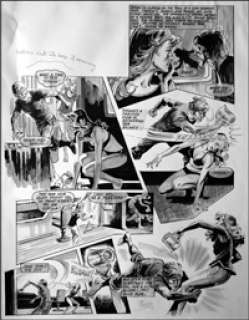 Jim Baikie - Charlie‘s Angels - Smash and Grab (TWO pages)