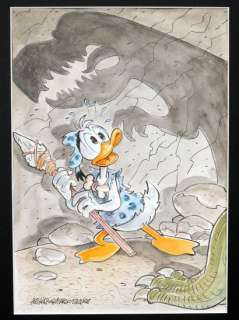 Disney (Studios)... | DISNEY (Studios) GOTTARDO Alessandro Jurassic Duck Illustration... | Vermot et Associés