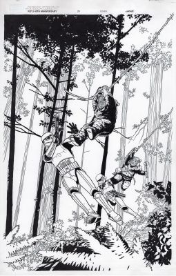 Chris Sprouse And Karl Story | Star Wars #37 Return of the Jedi 40th Anniversary Variant Cover | Essential Sequential