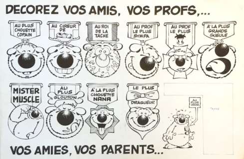 Dupa - Originele tekening - Dommel (Cubitus) voor weekblad Kuifje (TinTin) en album | Catawiki