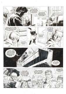 Mitton, Jean-Yves - Originele pagina (p.42) - Bloed en Stilte dl. 9 - (1995) | Catawiki