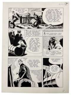 EERIE The Killer Slime Original Storyboard Production Comic Art | Los Angeles Estate Auction