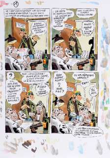 Vuillemin, Philippe (1958) | Double planche (1 et 2) couleurs, Les sales blagues de… | Stanley’s Auction