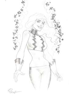 Joe Pekar | Joe Pekar - Crystal (Ultimate Fantastic Four) | ComicArtFans Classifieds