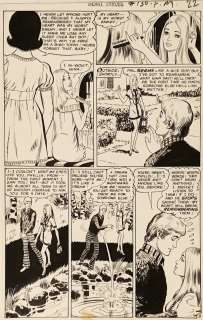 Nick Cardy | Nick Cardy Heart Throbs 130 Story Page 3 (1971) | ComicArtFans Classifieds