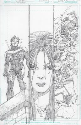 Denys Cowan | Nightwing #137 Page 22 | Essential Sequential