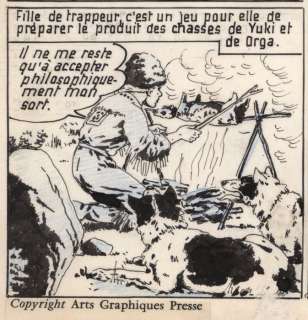 Le Rallic, Etienne - 2 Planches Originales - Yuki chien de traineau - (1960/1960) | Catawiki