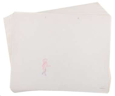 A Large Set of “Coal Black and de Sebben Dwarfs" Production Drawings. | Van Eaton Galleries