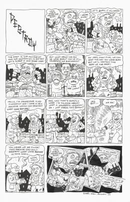 Noah Van Sciver | Destroy | Athenaeum Comic Art