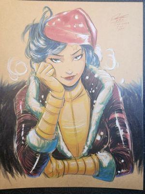 Jubilee Marvel Mystic Style Original Fine Art Signed 8.5x11 COA | eBay US (Buy It Now)