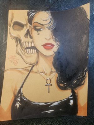 Death Of The Endless Original Comic Art Signed 8.5x11 COA Incl | eBay US (Buy It Now)