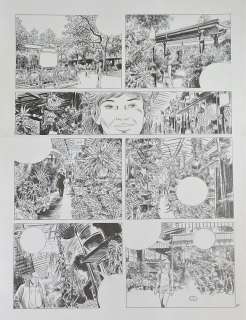 Jean-Claude SERVAIS (né en 1956) Planche originale Série "Les chemins de Compostelle", album "Notre-Dame", planche 65 | Tajan