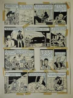 Bessy - Originele pagina - Het dodende dal (Nr. 27) - Page volante - in inkt - (1958) | Catawiki