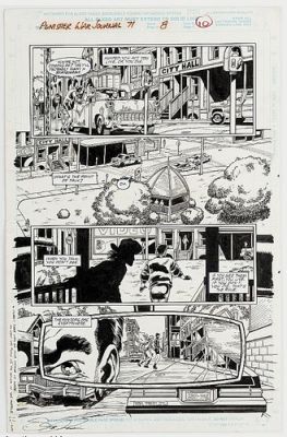 Punisher War Journal #71 Page 8 Hugh Hayes Original Comic Art Marvel Comics 1994 | eBay US (Buy It Now)