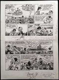 Walthéry, François - Natacha - Fausse planche contresignée par Walthéry | Catawiki