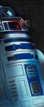 Star Wars - R2-D2 - Original Drawing - Diego Septiembre - EO | Catawiki