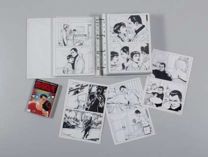 Lot 193 - FACCIOLO VINCENZO - Works from "Diabolik- the other woman" Year: XLIII - 2004 Subject: Emilio Marco Catellani and Mario…