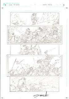 Conan the Slayer Issue #1 - Page #11 - Original Artwork by Sergio Davila - Dimensions: environ A3 Taille (29 x 44 cm) 