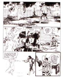 Ribera | LE VAGABOND DES LIMBES _QUELLE RÉALITÉ, PAPA ? Planche originale | Kahn et Associés