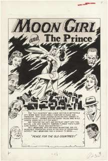 271: Moldoff Peace Old Countries MG4 original comic art | Russ Cochran