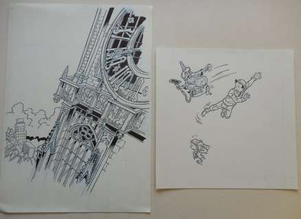 Suske en Wiske - Originele cover - De stuivende stad - (2010) | Catawiki