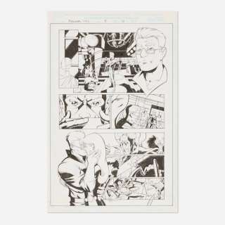 Lot 401 - Derec Aucoin & Walden Wong, Avengers United They Stand #5 Story Page 10 Original Art (Marvel Comics, 2000)