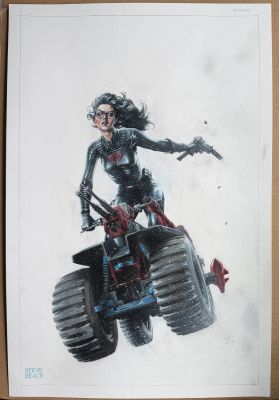 Steve Beach | G. I. Joe #323 Cover | Geoff M Art Sales
