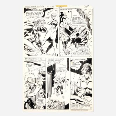 Lot 126 - Alex Saviuk and Dave Hunt, Green Lantern #114 Story Page 12 Original Art (DC Comics, 1979) | Landry Pop Auctions