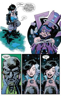 MARVEL RIVALS- LUNA SNOW, GALACTA, DOOM, DAREDEVIL - ERIC GAPSTUR | Comix Art Studio