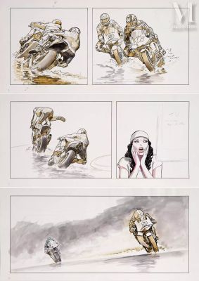 Manara, Milo (Né En 1945) | Quarantasei, Pagina 17 | Millon