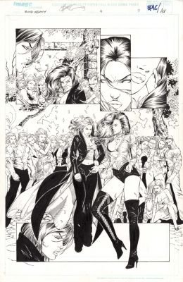 Eric Basaldua, Alp Altiner | Blood Legacy 4 Top Cow Vampires 2002 By Ebas | ComicArtFans Classifieds