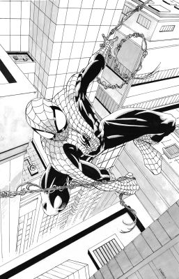 Eranga Devasurendra | Amazing Spider-Man in New York City By Eranga Devasurendra (11X17) | ComicArtFans Classifieds
