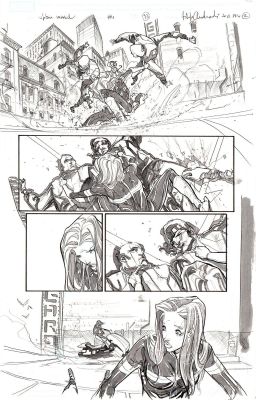 Filipe Andrarde | Andrade - Captain Marvel #11 P.13 | ComicArtFans Classifieds