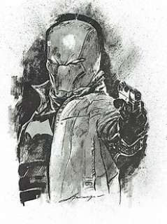  - Red Hood - DC Comics - Original Painting - Daniel Azconegui - EO 