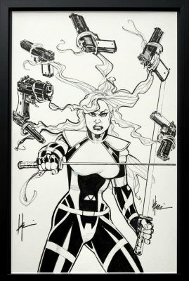 Howard Chaykin | Howard Chaykin - Roku 1 Cover | ComicArtFans Classifieds