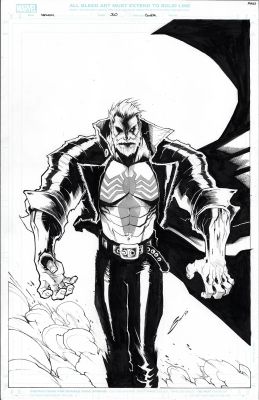 Gerardo Sandoval | Venom #30 Cover Art, Gerardo Sandoval - Eddie Brock | ComicArtFans Classifieds