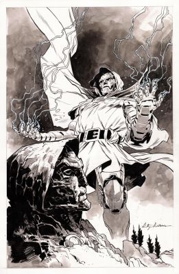 DOOM unused cover art! | Comix Art Studio