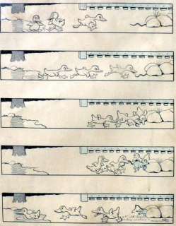 Rabier Benjamin (1864-1939) | RABIER Benjamin Â« Les canetons et le Ver de Terre Â». Encre de Chine no | Tessier Sarrou