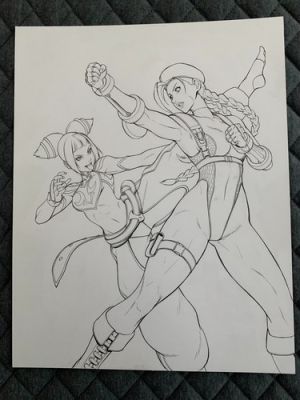 Street Fighter Legend Issue 2 Cover Original Art - Omar Dogan | eBay US