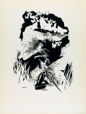 Lot 569 - Vallejo Boris - "The Micronauts", 1977 | Urania Casa d’Aste