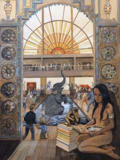 Affiche Festival Roubaix - Aquarelle originale - (2008) | Catawiki