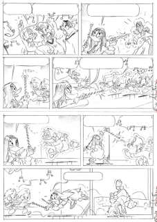 Andrea Ferraris  - 2 tavole originali - Uncle Scrooge - Anders And&Co - Art original - (2016) | Catawiki