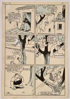 BOMBONNE ET FLAGEOLET 1939-1940 - PLANCHE ORIGINALE ENCRE+BLEU - A4+ | The Skull