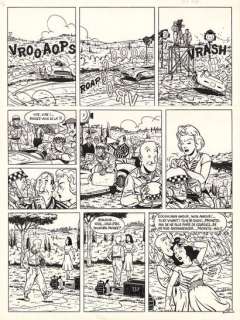 Michel CONSTANT (né en... - Lot 63 - Mauro Caldi - Cine Citta Encre de Chine sur papier...