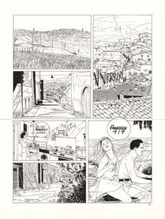 Eric WARNAUTS (né en... - Lot 312 - Intermezzo Encre de Chine sur papier pour la planche...